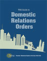 cover image of TRS Guide to Domestic Relations Orders cover image of the TRS Guide to Domestic Relations Orders